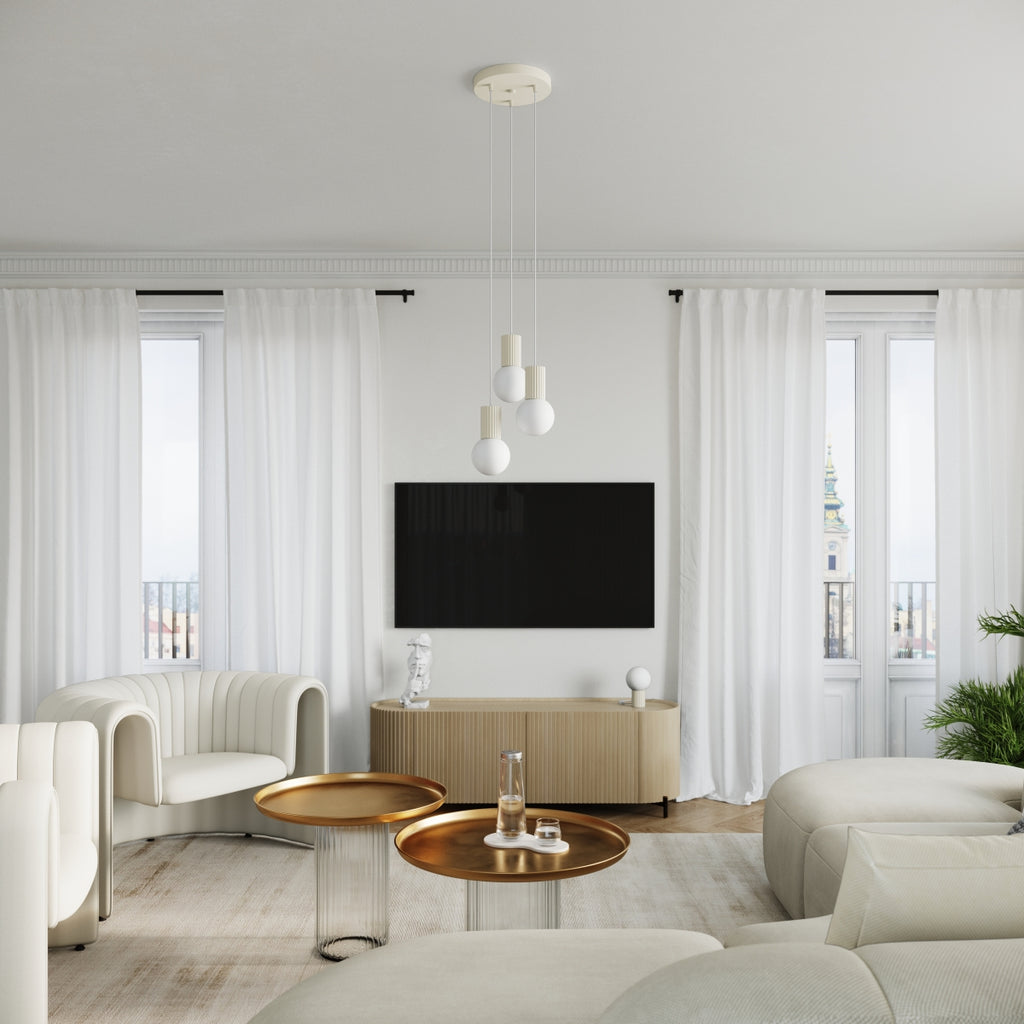 Tischleuchte HALO beige Sollux Lighting