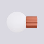 Wandleuchte HALO roter Ocker IP44 Sollux Lighting