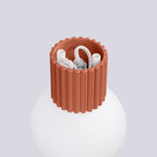 Wandleuchte HALO roter Ocker IP44 Sollux Lighting