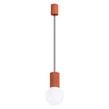 Pendelleuchte HALO 1 roter Ocker Sollux Lighting