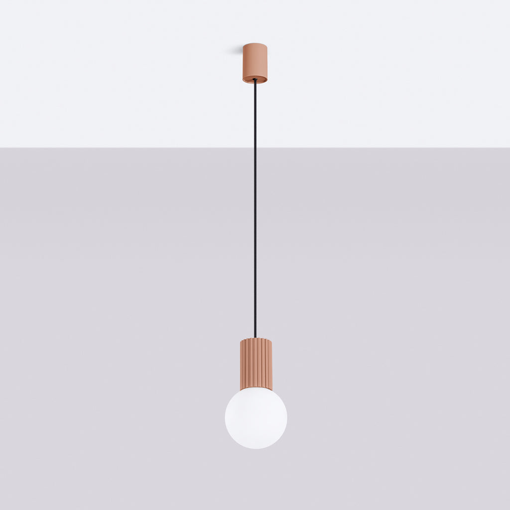 Pendelleuchte HALO 1 mokka Sollux Lighting