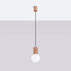 Pendelleuchte HALO 1 mokka Sollux Lighting