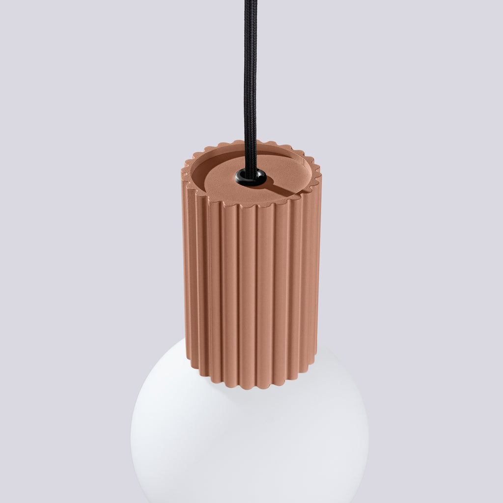 Pendelleuchte HALO 1 mokka Sollux Lighting