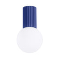 Bad-Deckenleuchte HALO ultramarin IP44 Sollux Lighting