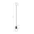 Pendelleuchte HALO 1 ultramarin Sollux Lighting