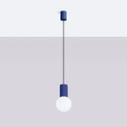 Pendelleuchte HALO 1 ultramarin Sollux Lighting