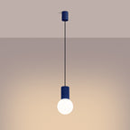 Pendelleuchte HALO 1 ultramarin Sollux Lighting
