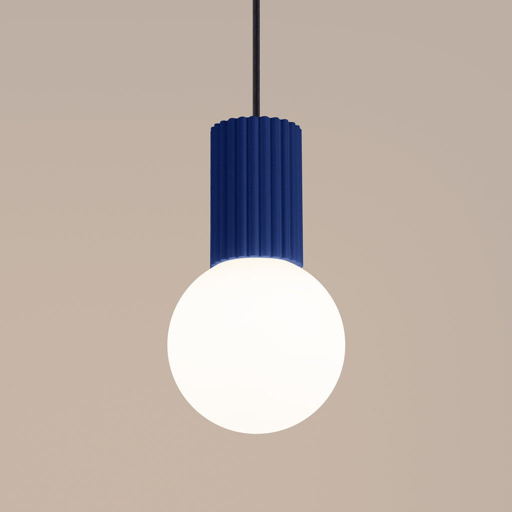 Pendelleuchte HALO 1 ultramarin Sollux Lighting