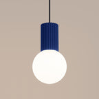Pendelleuchte HALO 1 ultramarin Sollux Lighting