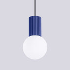 Pendelleuchte HALO 1 ultramarin Sollux Lighting