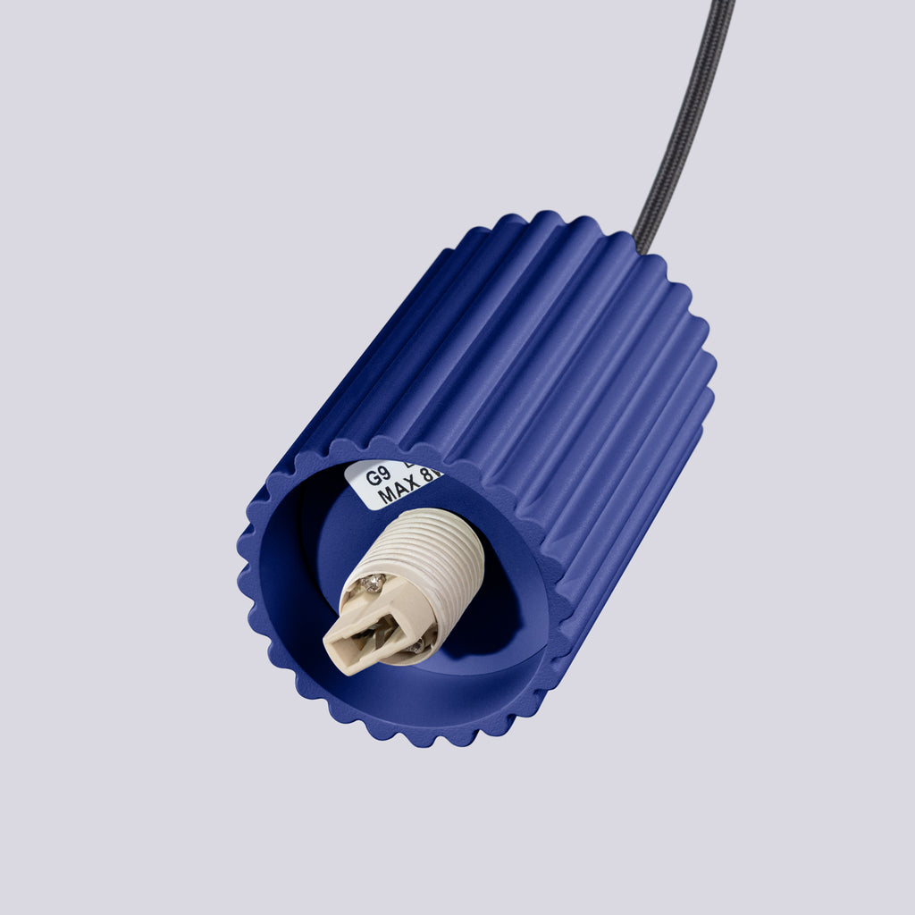 Pendelleuchte HALO 1 ultramarin Sollux Lighting