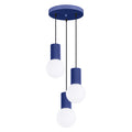 Pendelleuchte HALO 3P ultramarin Sollux Lighting