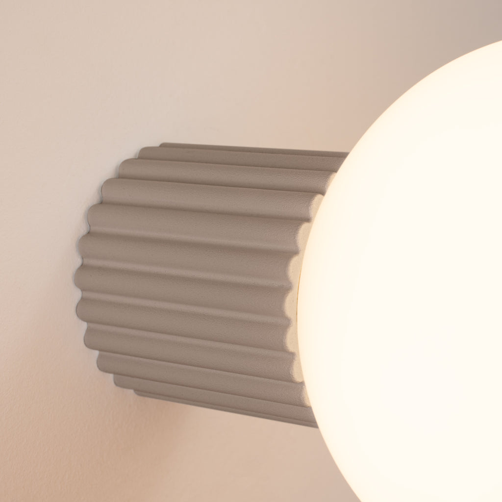 Wandleuchte HALO taupe IP44 Sollux Lighting
