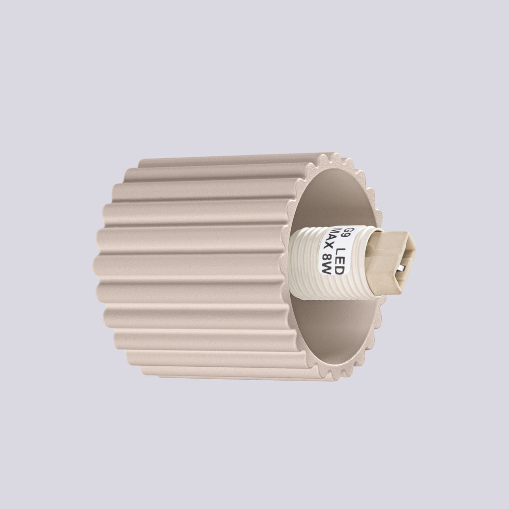 Wandleuchte HALO taupe IP44 Sollux Lighting
