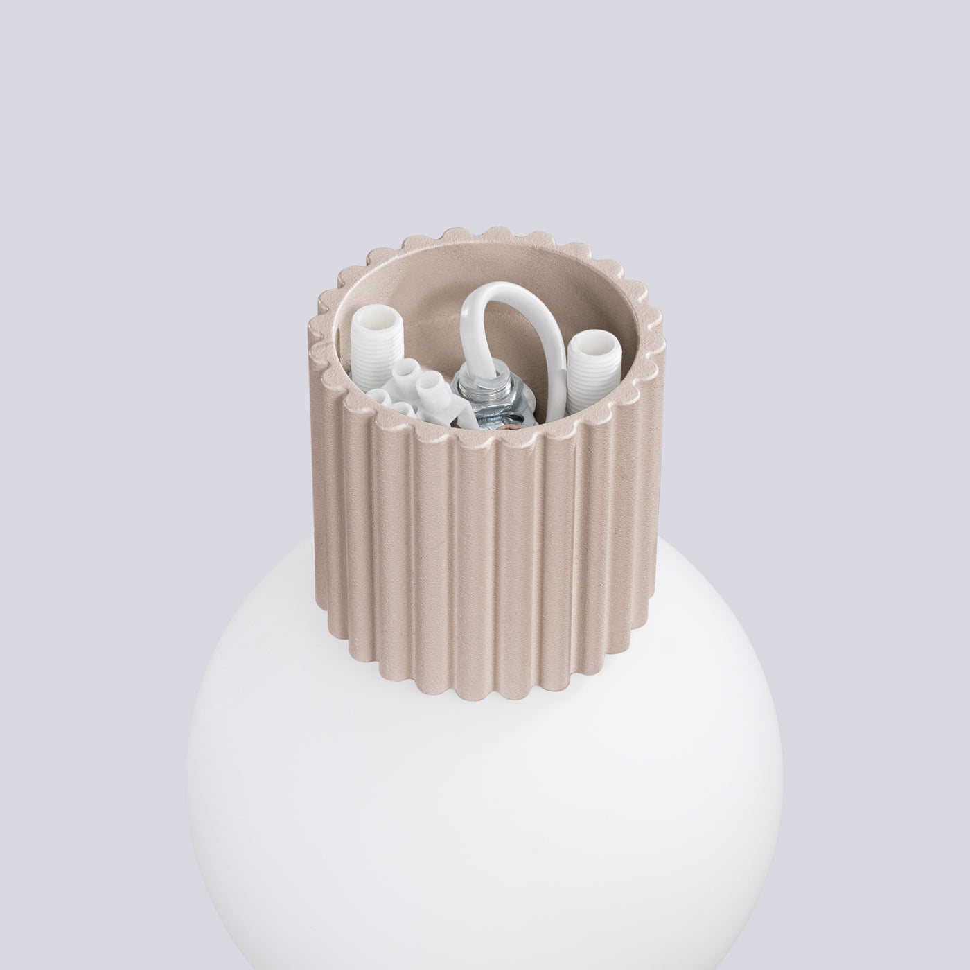 Wandleuchte HALO taupe IP44 Sollux Lighting