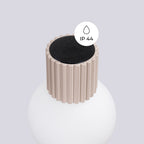 Wandleuchte HALO taupe IP44 Sollux Lighting