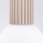 Bad-Deckenleuchte HALO taupe IP44 Sollux Lighting