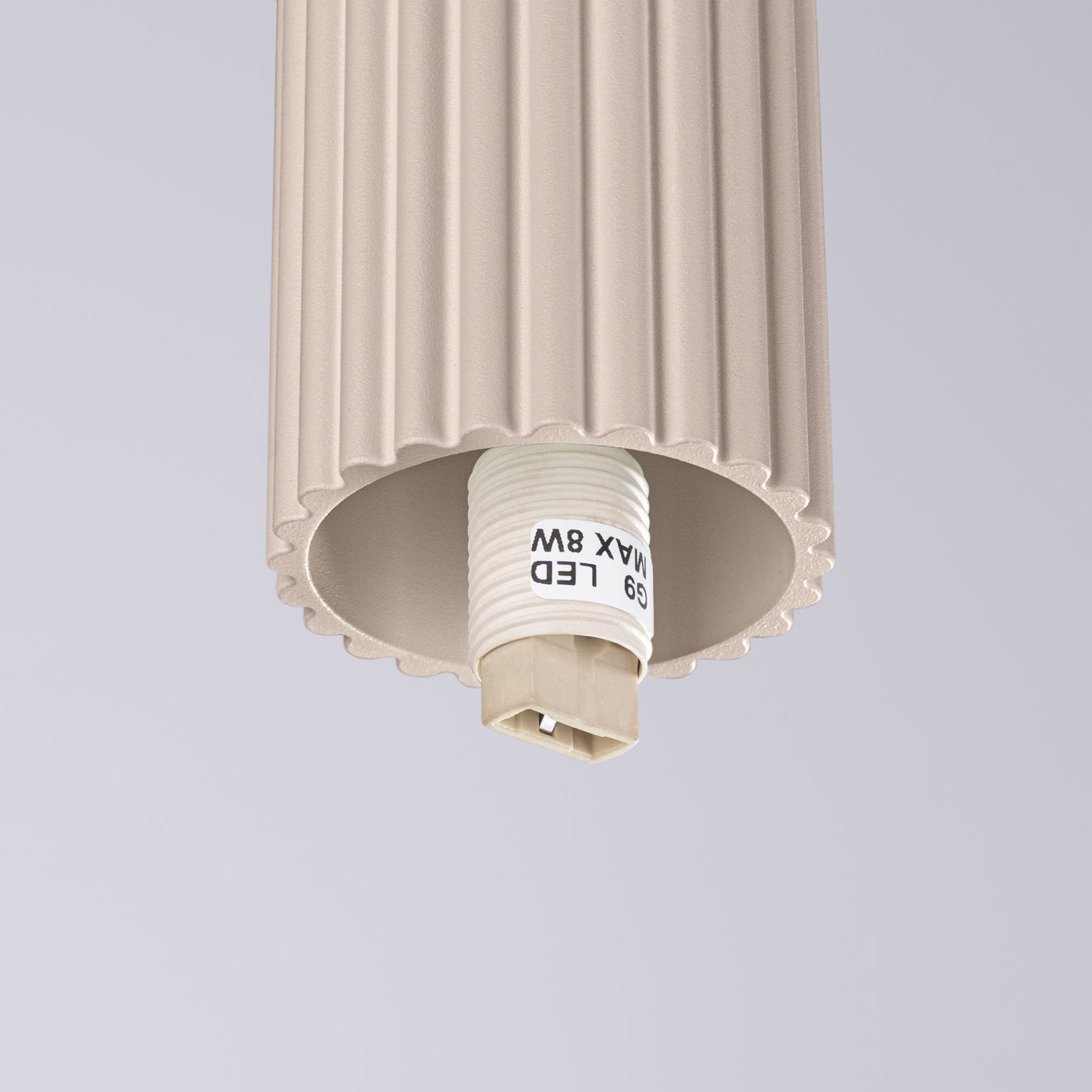 Bad-Deckenleuchte HALO taupe IP44 Sollux Lighting