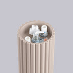 Bad-Deckenleuchte HALO taupe IP44 Sollux Lighting