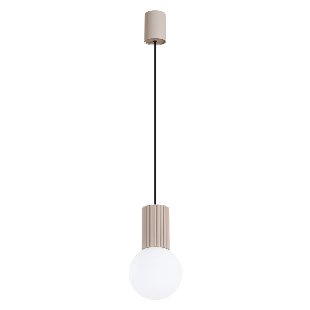 Pendelleuchte HALO 1 taupe Sollux Lighting