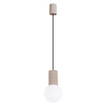 Pendelleuchte HALO 1 taupe Sollux Lighting