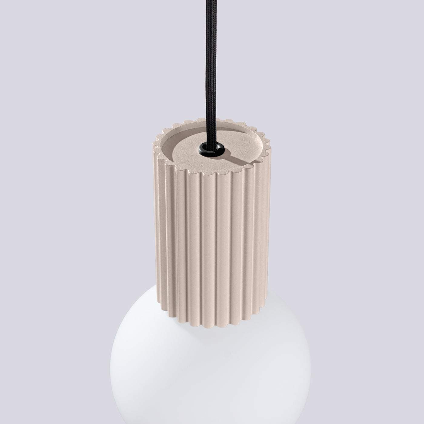 Pendelleuchte HALO 1 taupe Sollux Lighting
