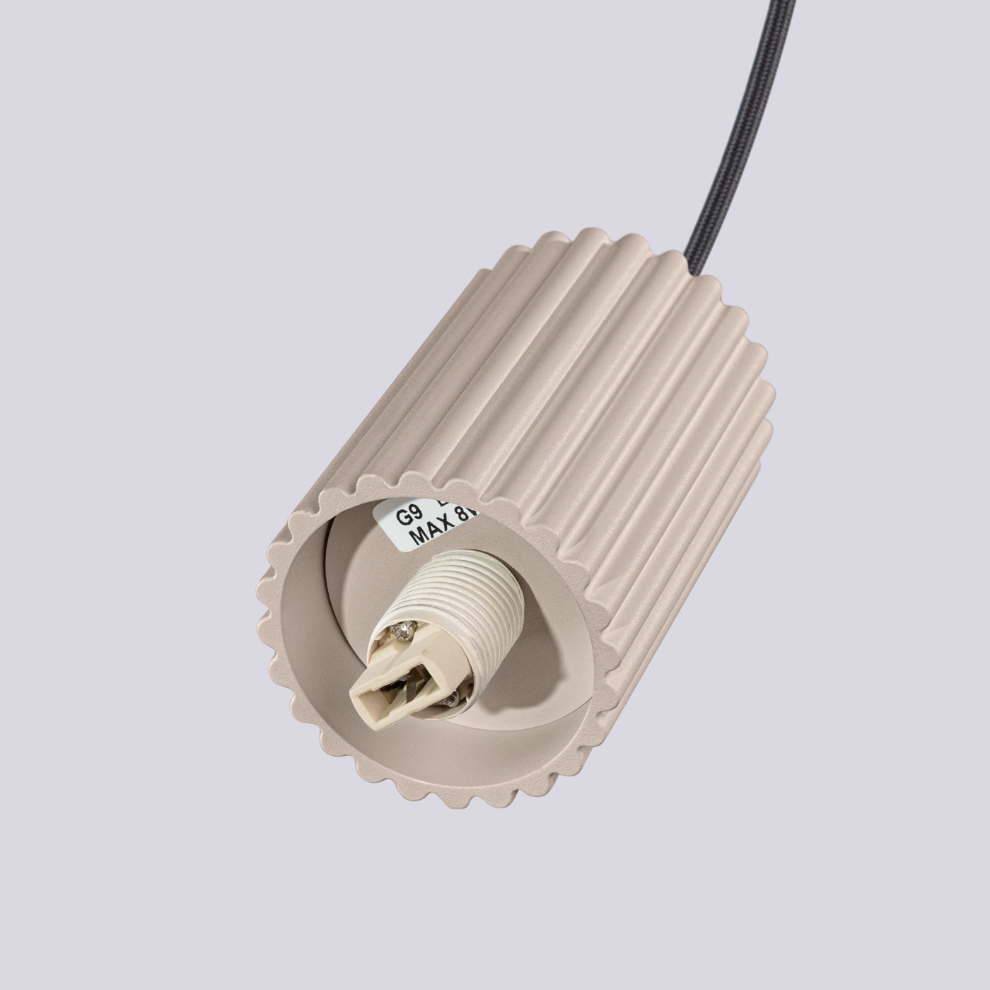 Pendelleuchte HALO 1 taupe Sollux Lighting
