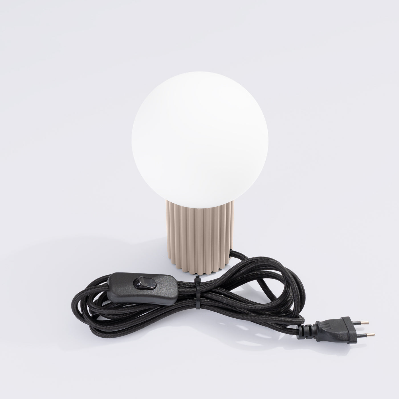 Tischleuchte HALO taupe Sollux Lighting