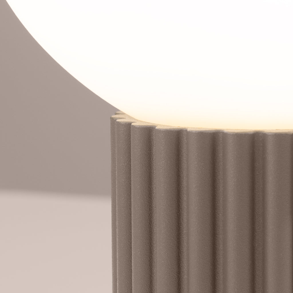 Tischleuchte HALO taupe Sollux Lighting