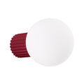 Wandleuchte HALO burgunderrot IP44 Sollux Lighting