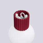 Wandleuchte HALO burgunderrot IP44 Sollux Lighting