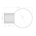 Wandleuchte HALO apricot IP44 Sollux Lighting
