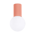 Bad-Deckenleuchte HALO apricot IP44 Sollux Lighting