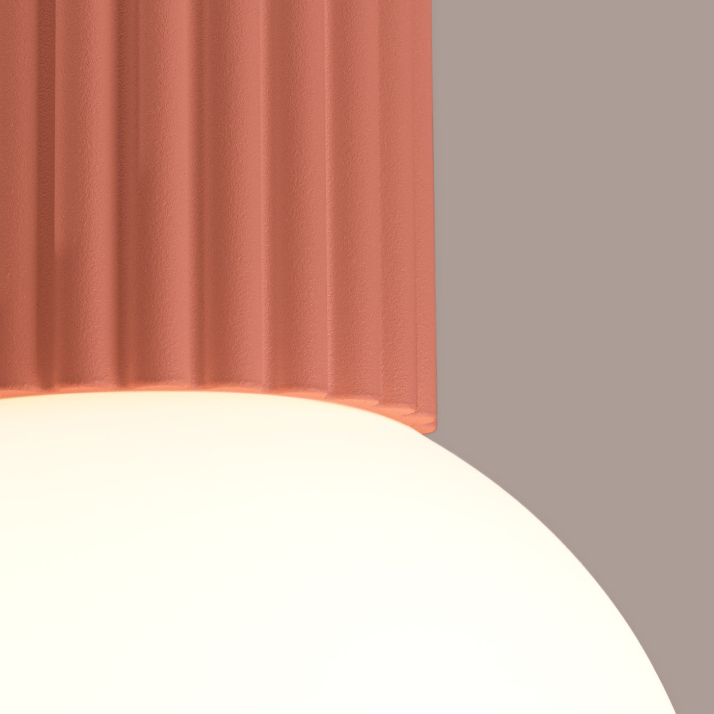 Bad-Deckenleuchte HALO apricot IP44 Sollux Lighting