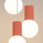 Pendelleuchte HALO 3P apricot Sollux Lighting