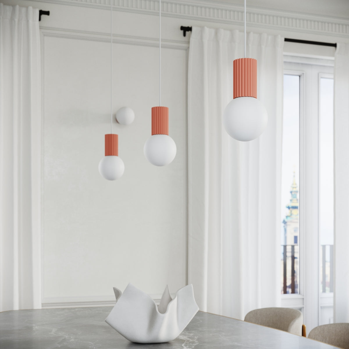 Tischleuchte HALO apricot Sollux Lighting