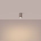 Deckenleuchte - Spot - Strahler KARBON 10 taupe Sollux Lighting