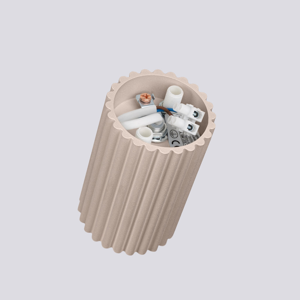 Deckenleuchte - Spot - Strahler KARBON 10 taupe Sollux Lighting