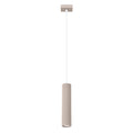Pendelleuchte KARBON 1 taupe Sollux Lighting