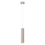 Pendelleuchte KARBON 1 taupe Sollux Lighting