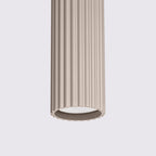 Pendelleuchte KARBON 1 taupe Sollux Lighting