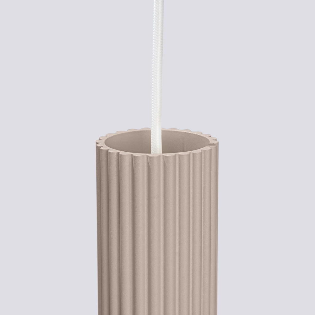 Pendelleuchte KARBON 1 taupe Sollux Lighting
