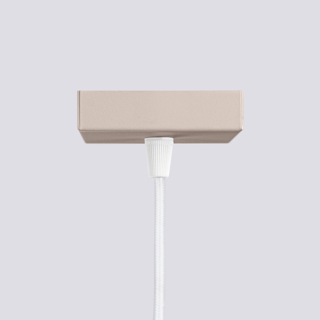 Pendelleuchte KARBON 1 taupe Sollux Lighting