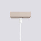 Pendelleuchte KARBON 1 taupe Sollux Lighting