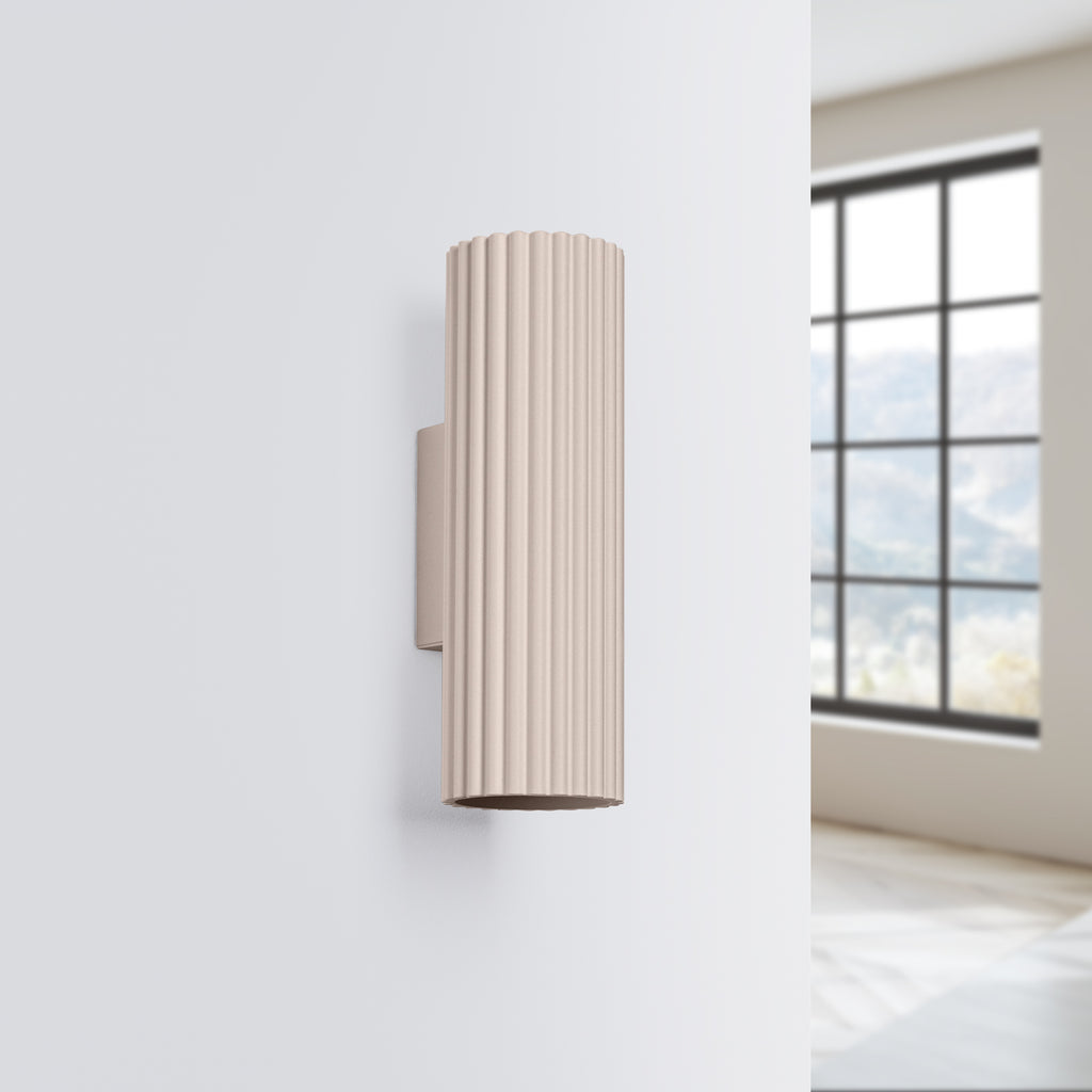Wandleuchte KARBON 20 taupe Sollux Lighting