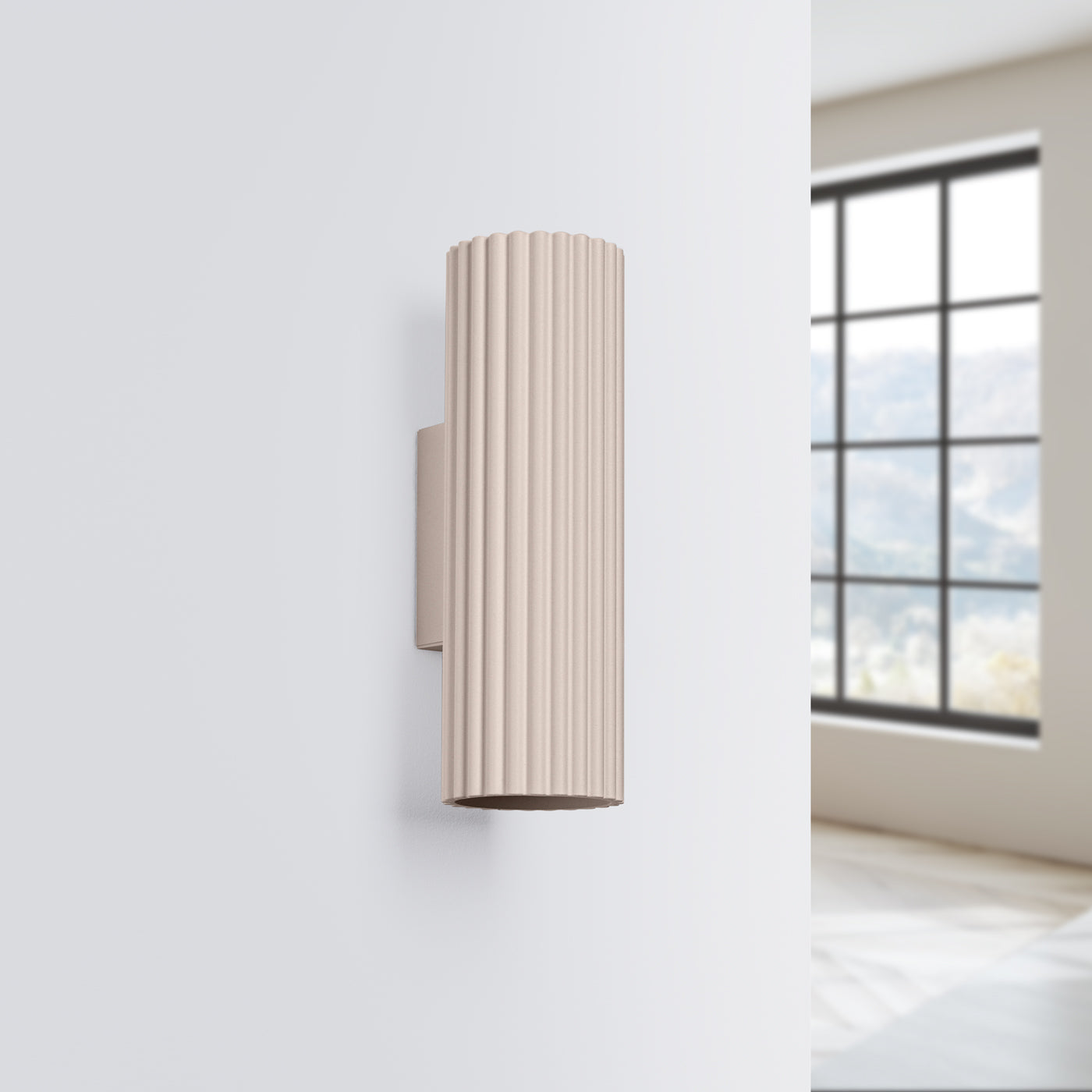 Wandleuchte KARBON 20 taupe Sollux Lighting