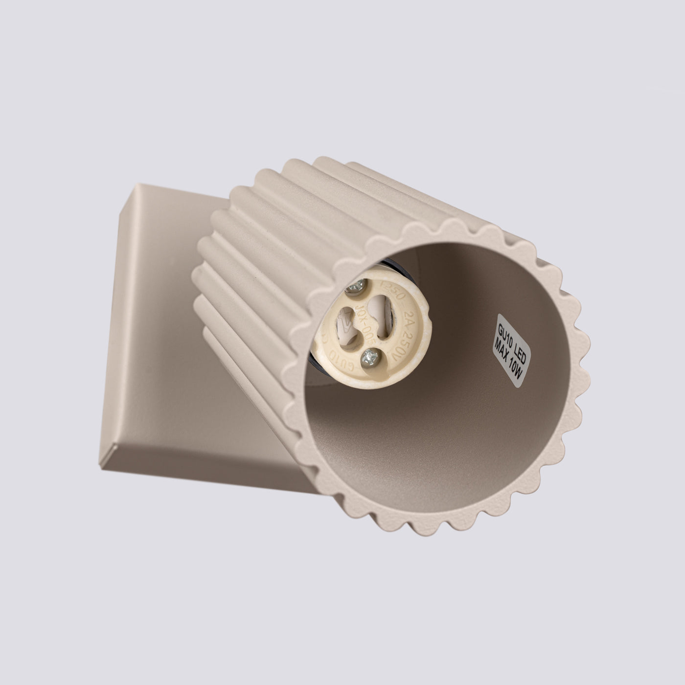 Wandleuchte KARBON taupe Sollux Lighting