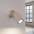 Wandleuchte KARBON taupee mit Schalter Sollux Lighting