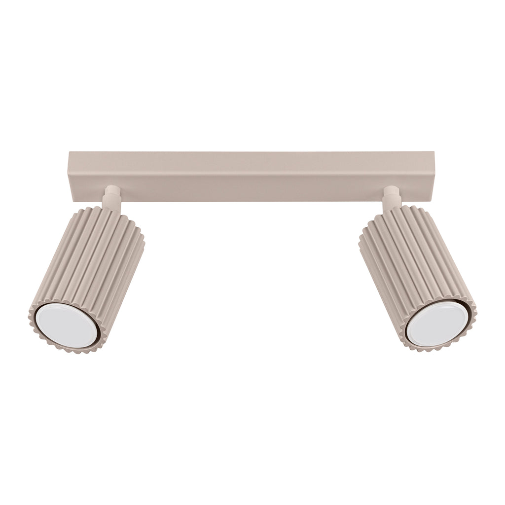 Deckenleuchte - Spot - Strahler KARBON 2 taupe Sollux Lighting