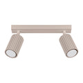 Deckenleuchte - Spot - Strahler KARBON 2 taupe Sollux Lighting